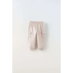 Штани карго рожеві Zara 