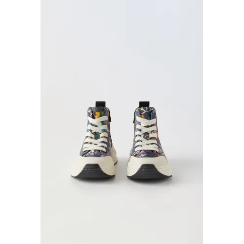 Кеди високі мікі Zara 