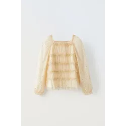 Блуза золото Zara 