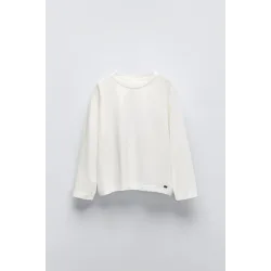 Реглан  базовий білий Zara дівч 