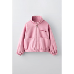 Бомбер рожевий Zara дівч