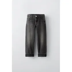 Джинси original fit темні хл Zara