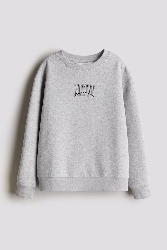 світшот сірий НМ